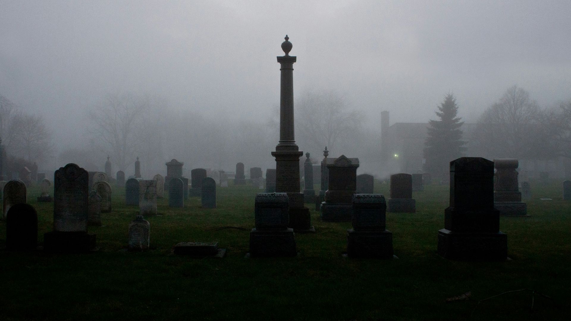 black and gray cement tombs