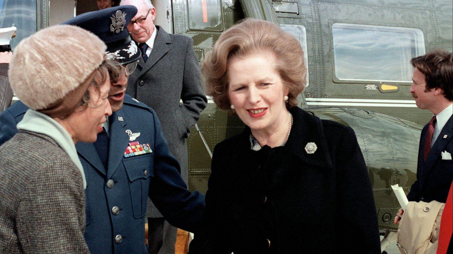 File:Margaret Thatcher near helicopter.jpg