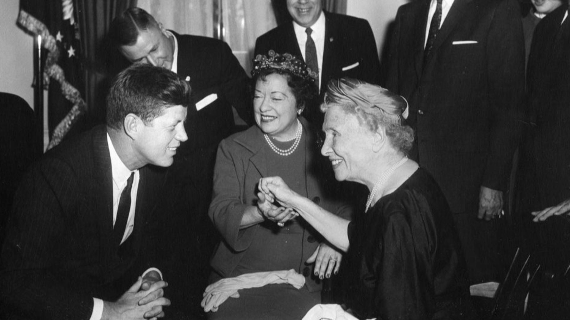 File:President John F. Kennedy Meets with Helen Keller.jpg