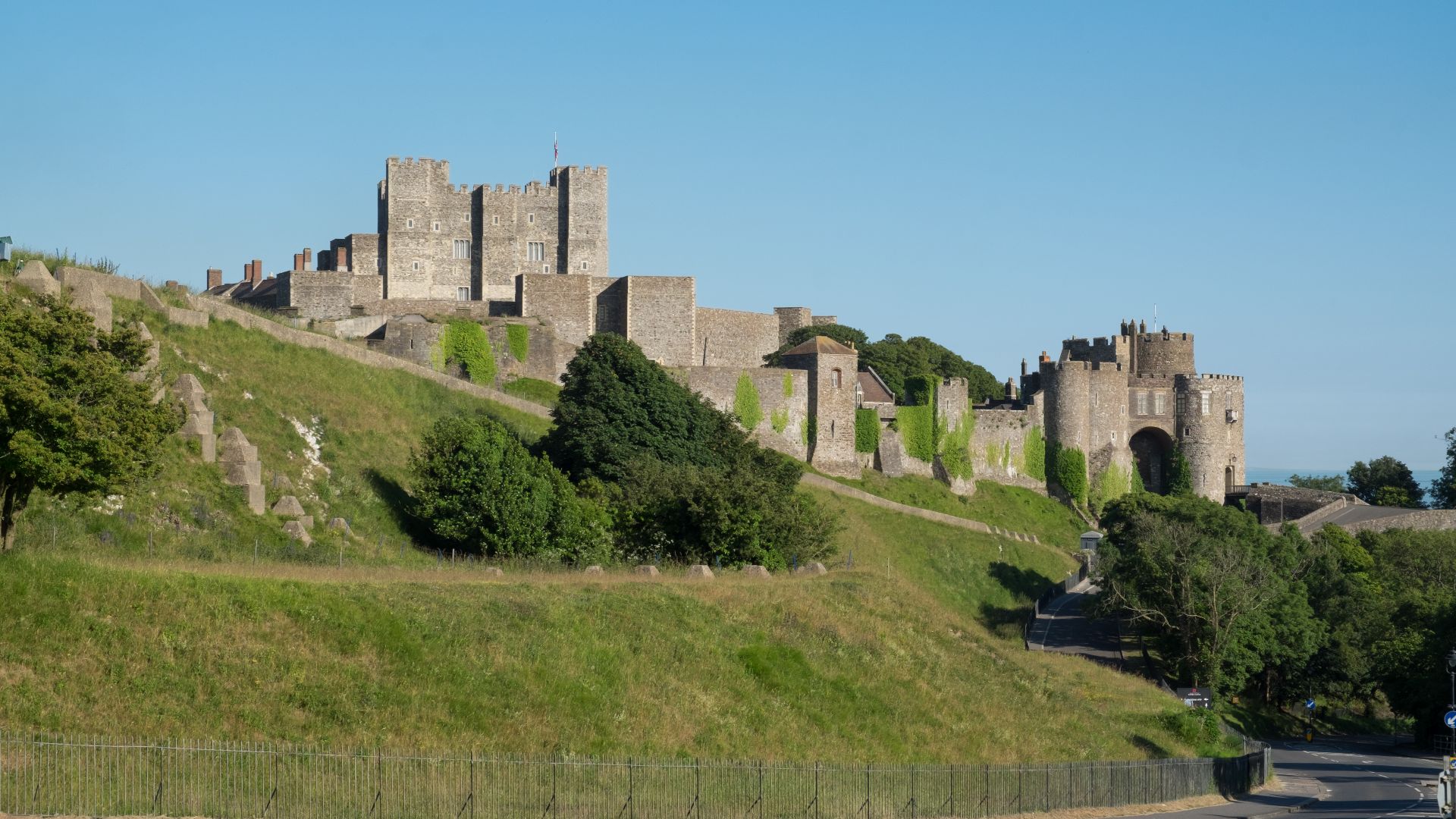 File:Dover Castle from the north.jpg
