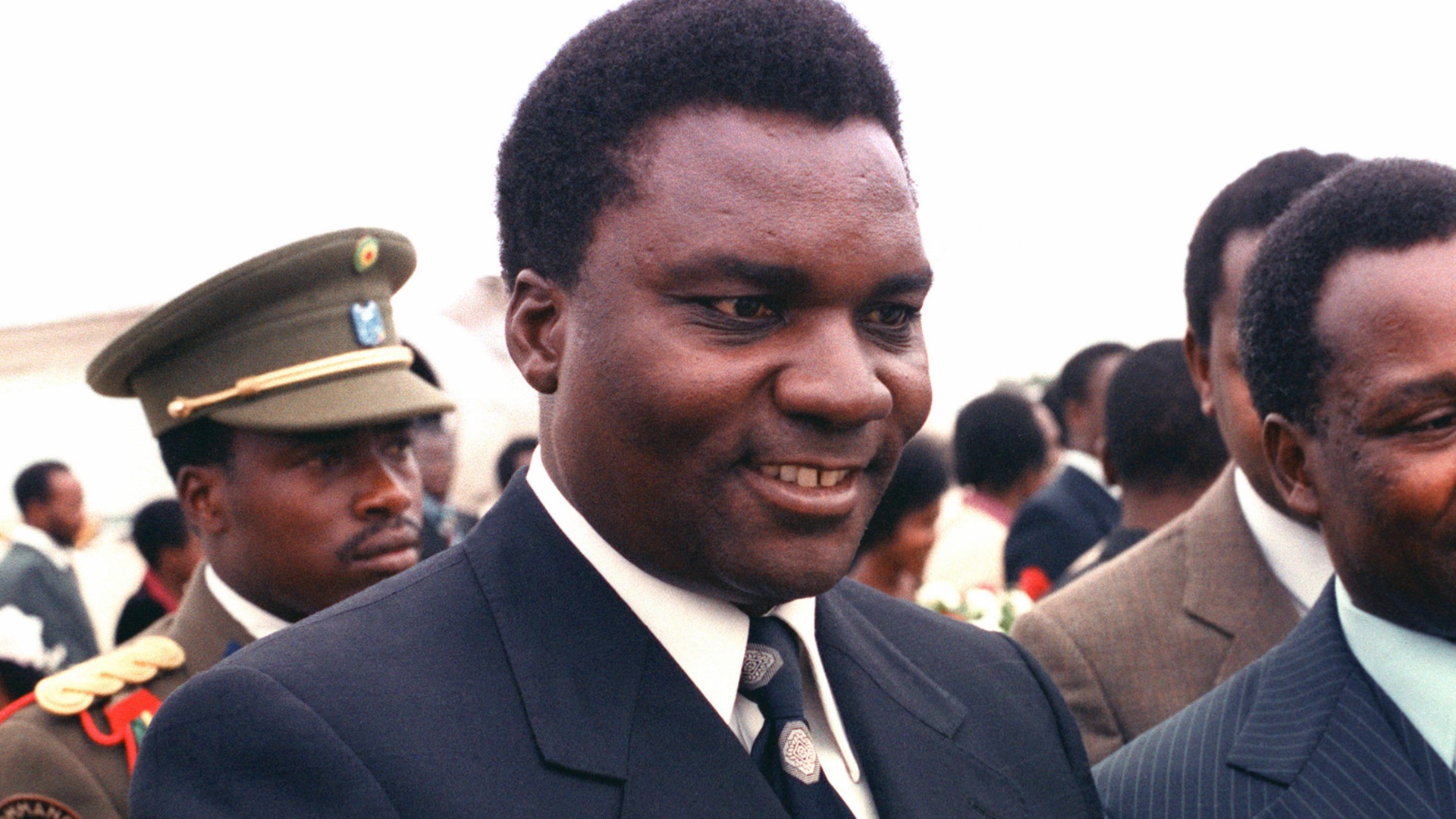 File:Juvénal Habyarimana (Andrews Air Force Base, Maryland, USA - 1980).jpg