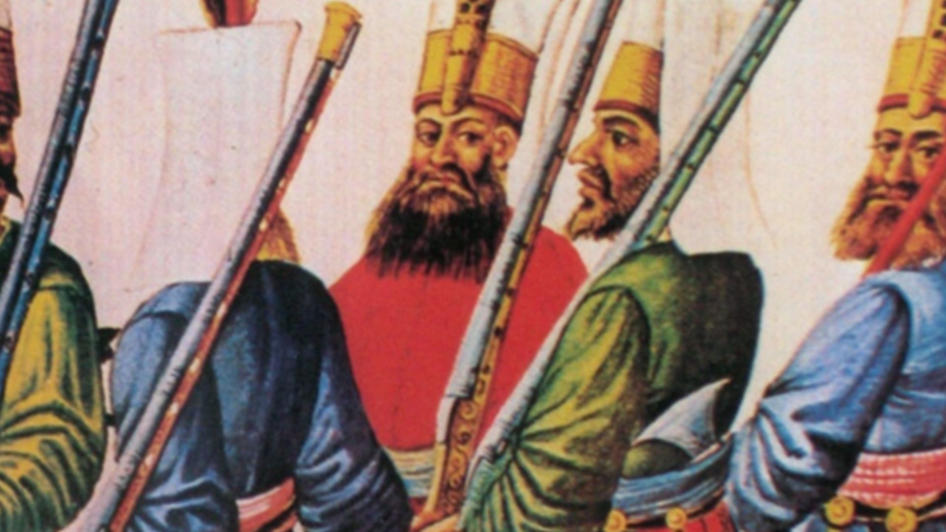 File:Battle of Vienna.SultanMurads with janissaries.jpg