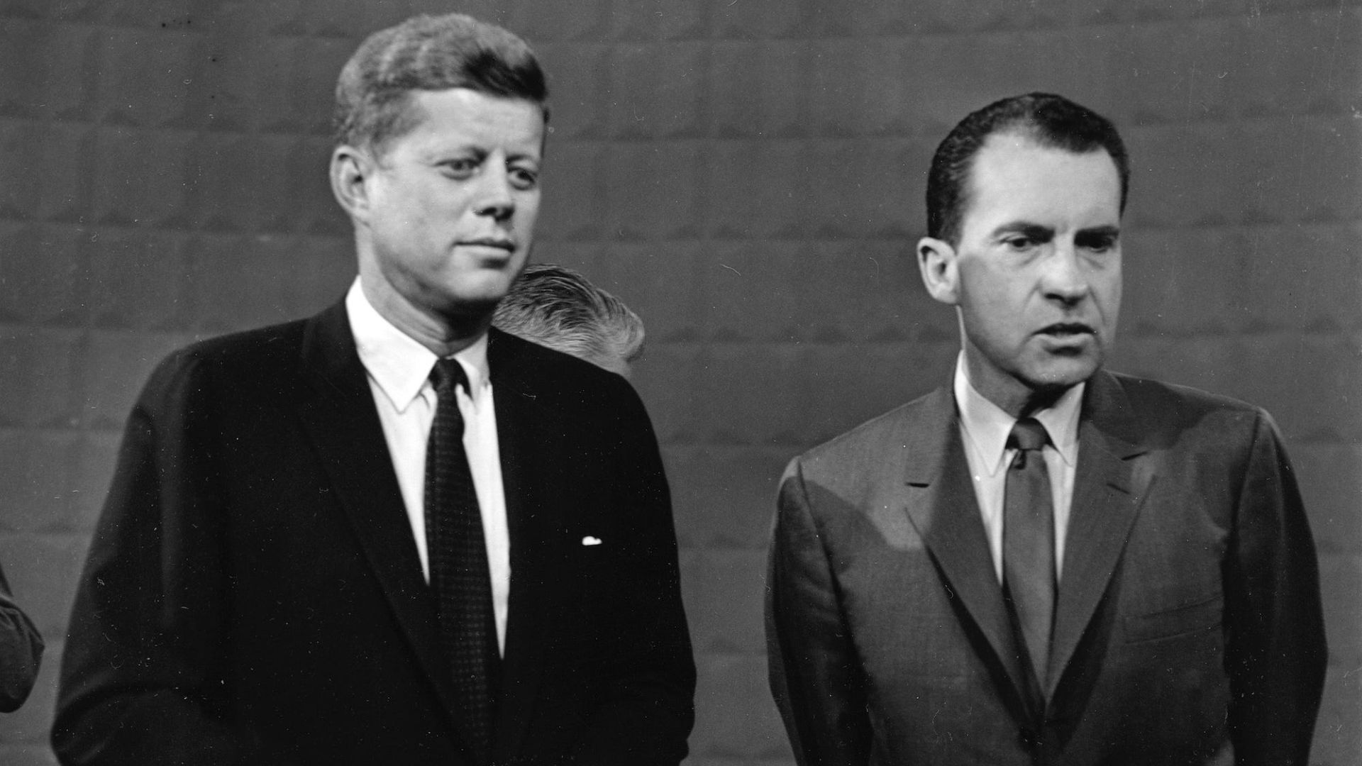 File:Kennedy Nixon debate first Chicago 1960.jpg