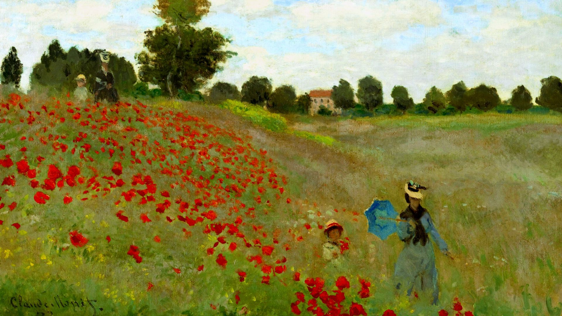 File:Claude Monet - Poppy Field - adjusted.jpg