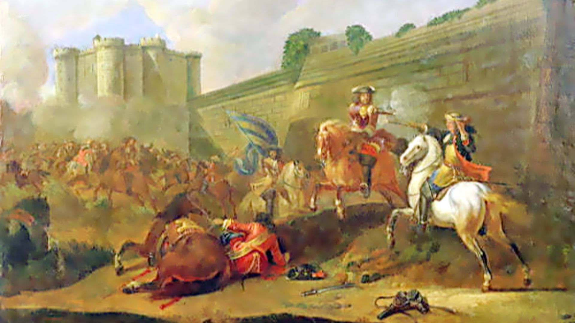 File:Episode of the Fronde at the Faubourg Saint-Antoine by the Walls of the Bastille.png