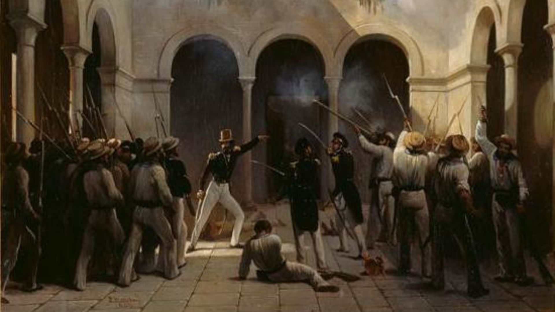 File:Combat de Vera Cruz 1838 Prince de Joinville attaque la maison du general Arista.jpg