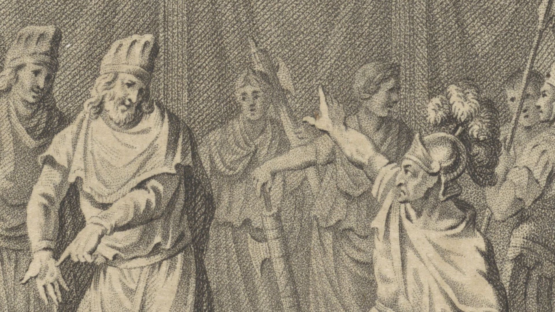 File:Marcus Licinius Crassus uitgelachen door Parthische afgezanten, RP-P-1904-2865.jpg