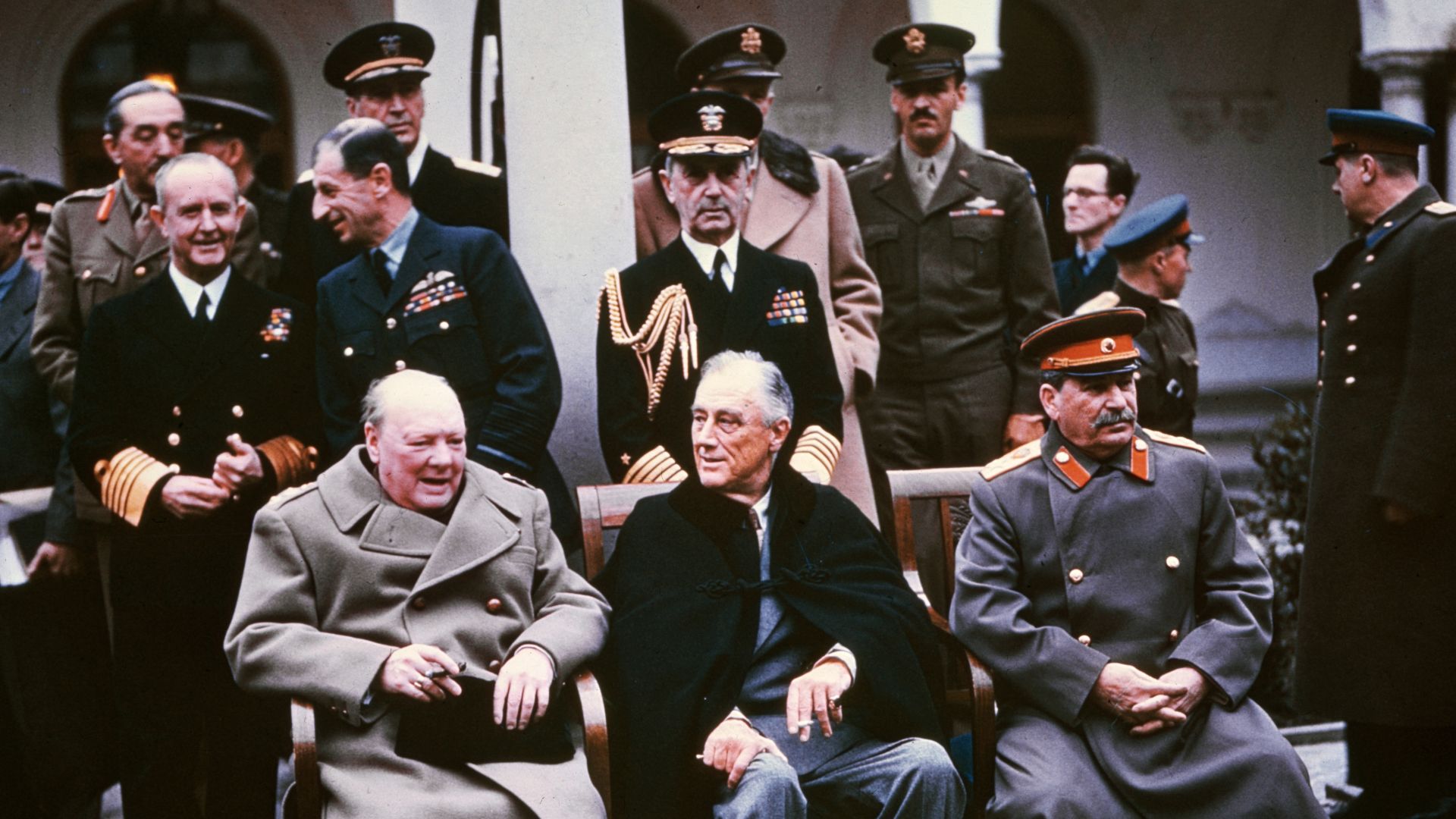 File:Yalta summit 1945 with Churchill, Roosevelt, Stalin.jpg