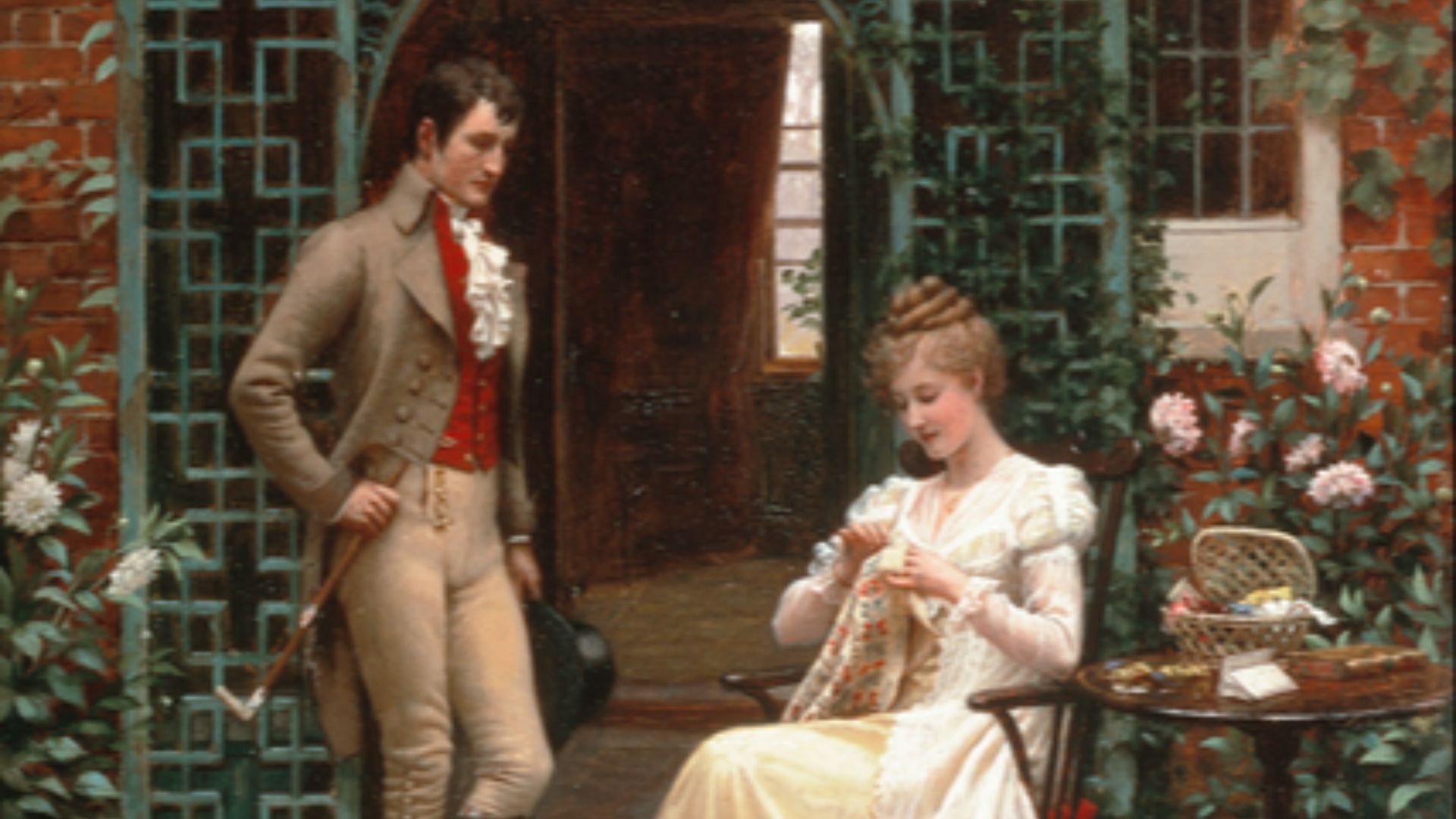 File:Edmund Blair Leighton - On the Threshold.jpg