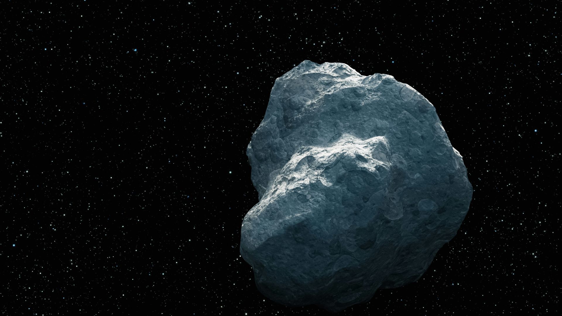 a large rock in the middle of the night