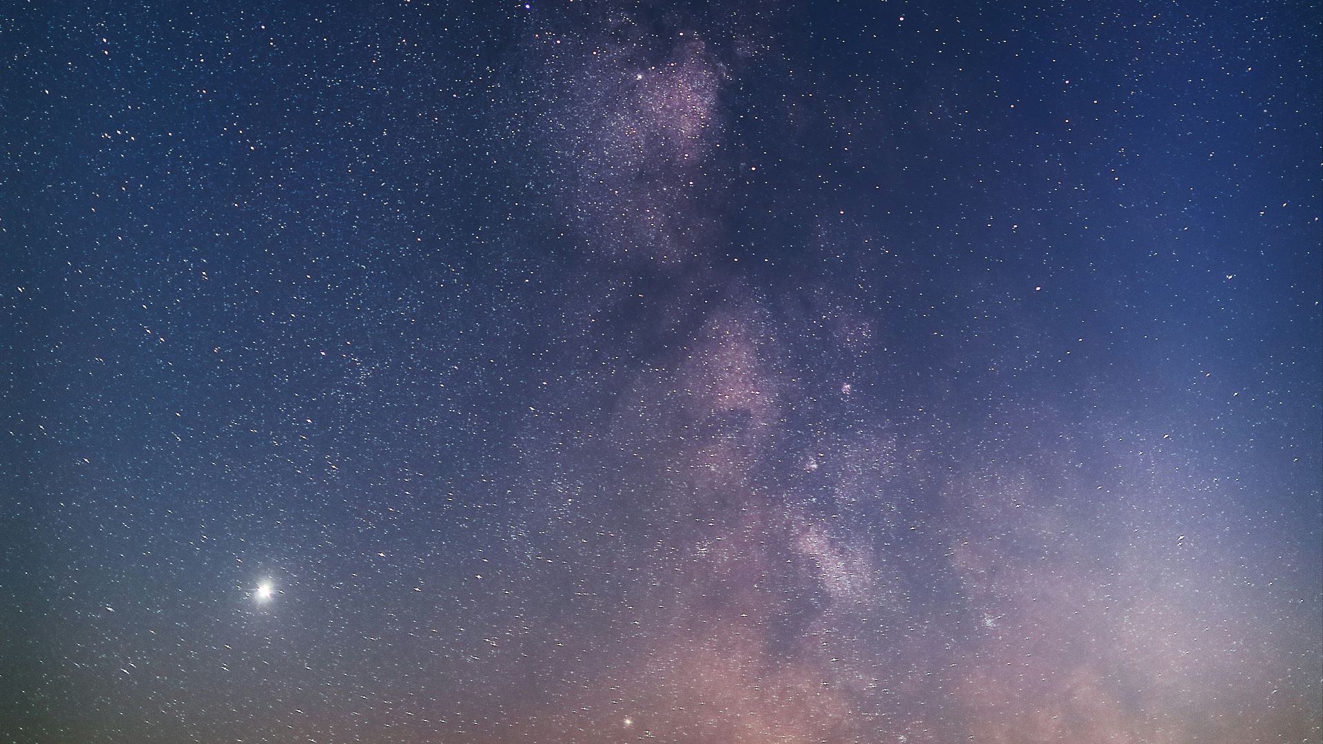 blue sky with stars during night time