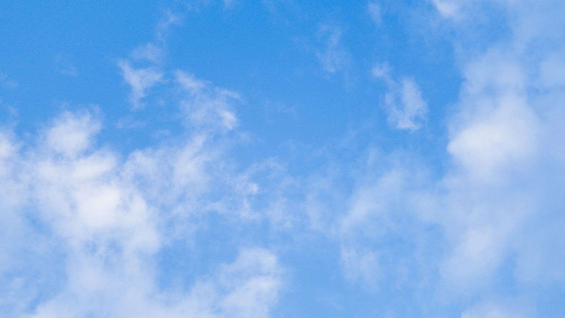 blue sky with white clouds