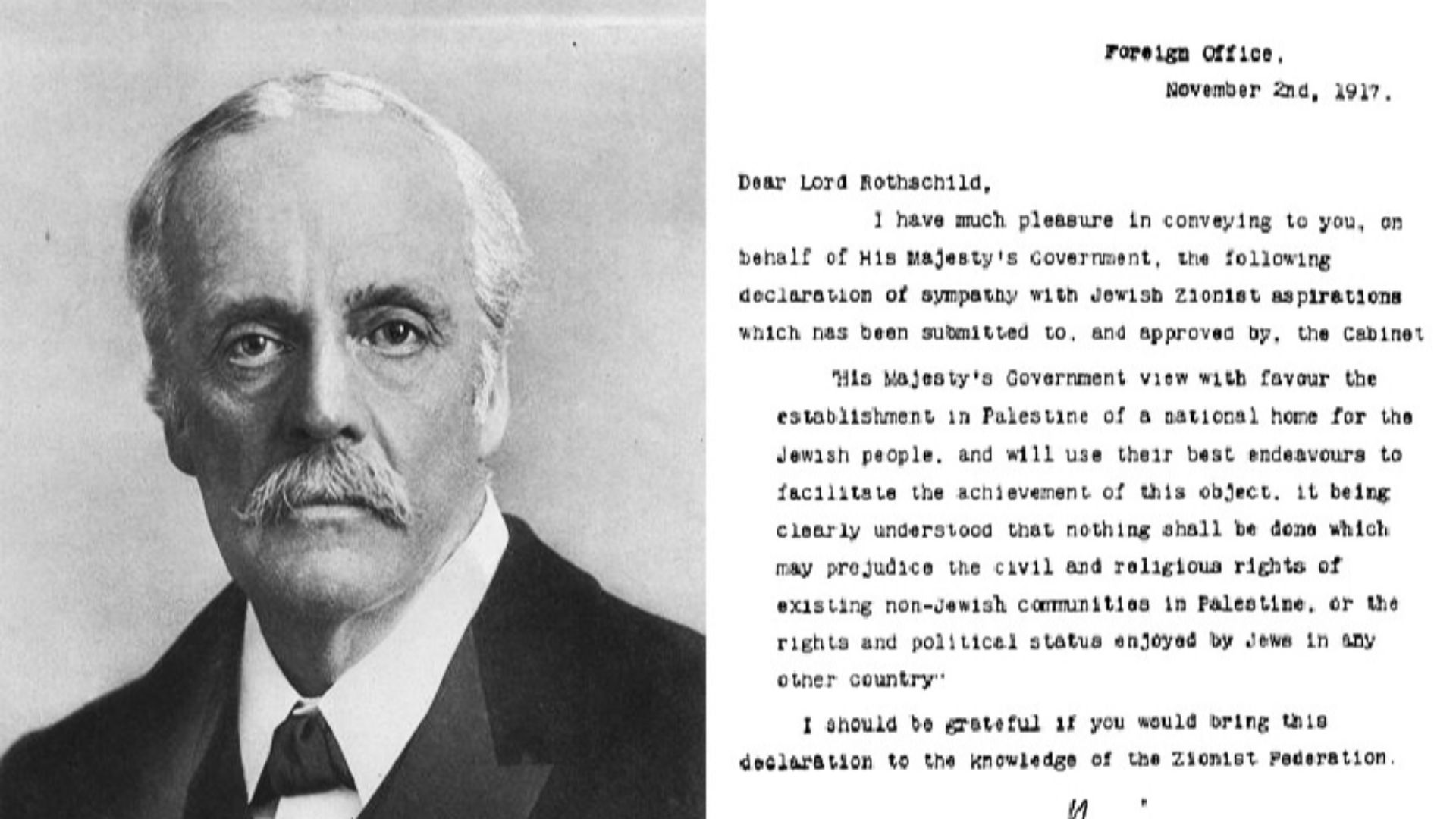 File:Balfour portrait and declaration.JPG