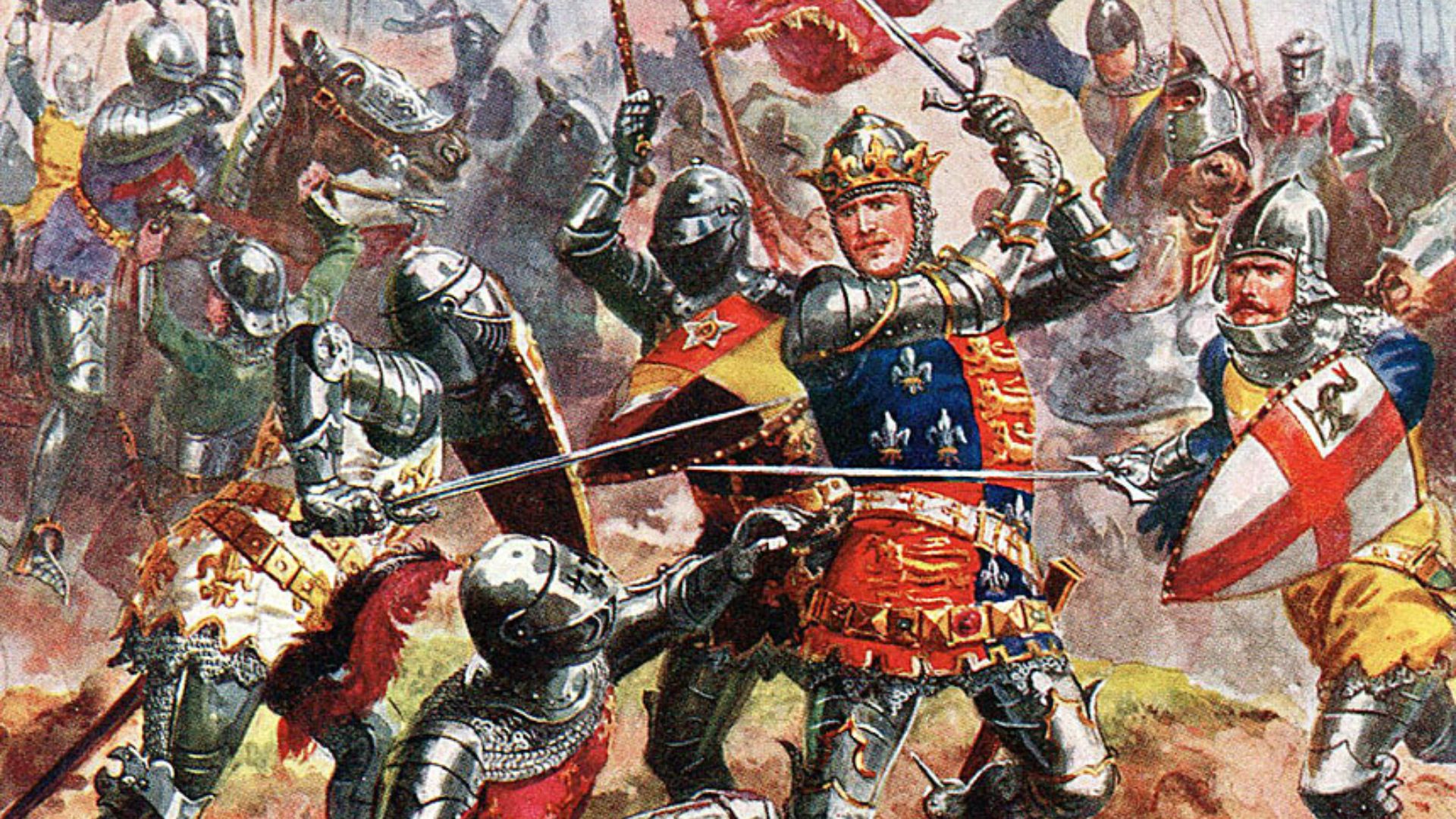 File:King Henry V at the Battle of Agincourt.jpg