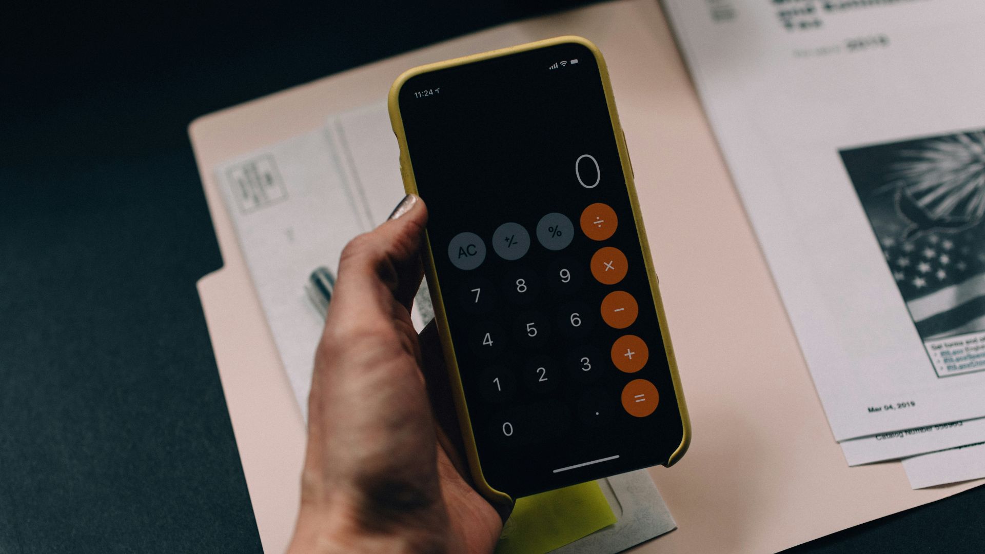 black Android smartphone