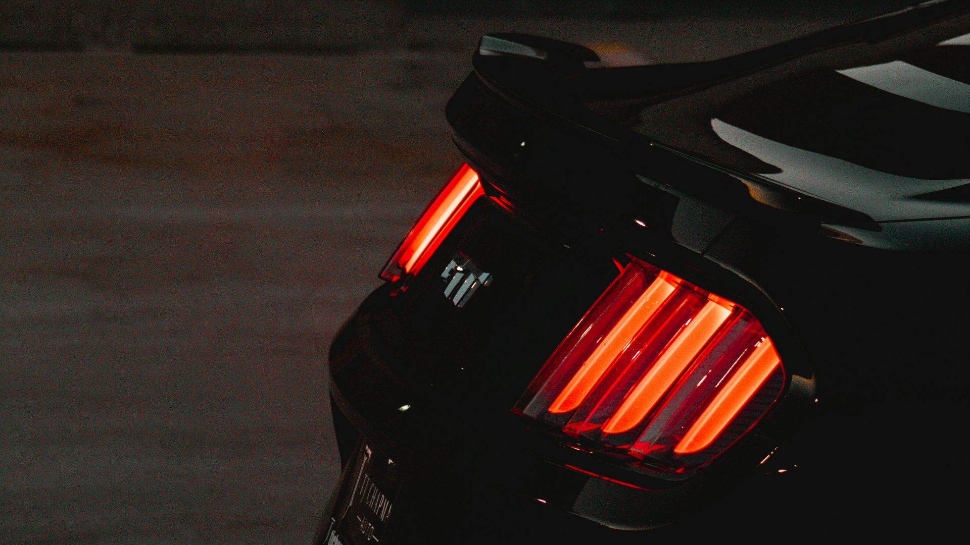 a black and red race car