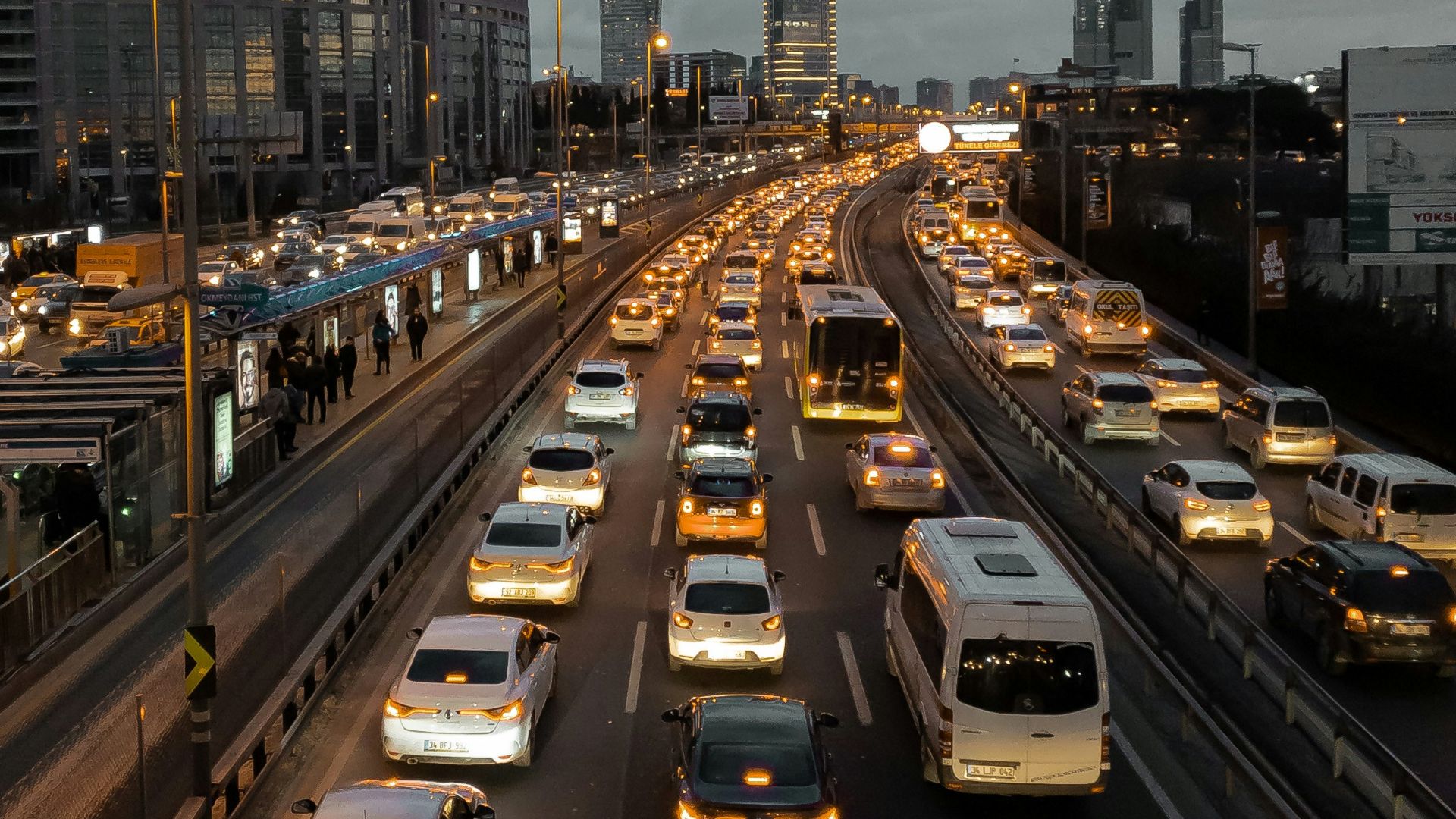 cars on road during daytime