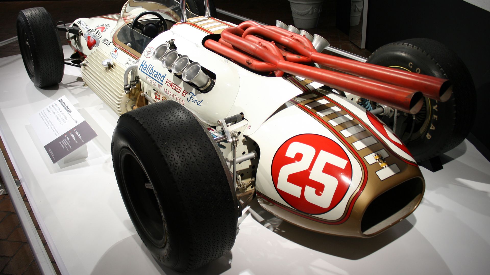 File:American Red Ball Halibrand Ford rear Honda Collection Hall.jpg