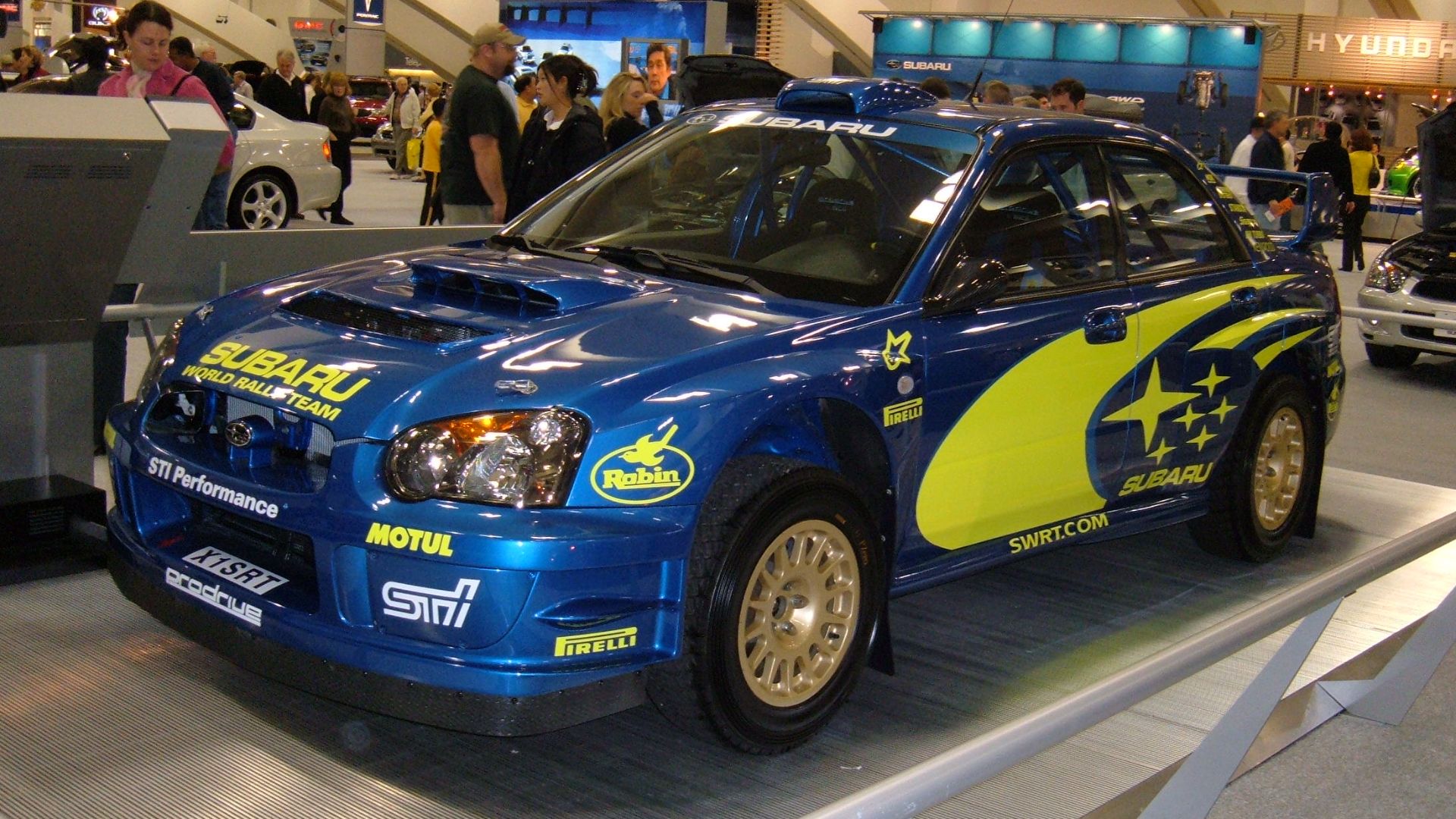 File:Subaru World Rally Team Impreza WRX STi X1 SRT side.JPG
