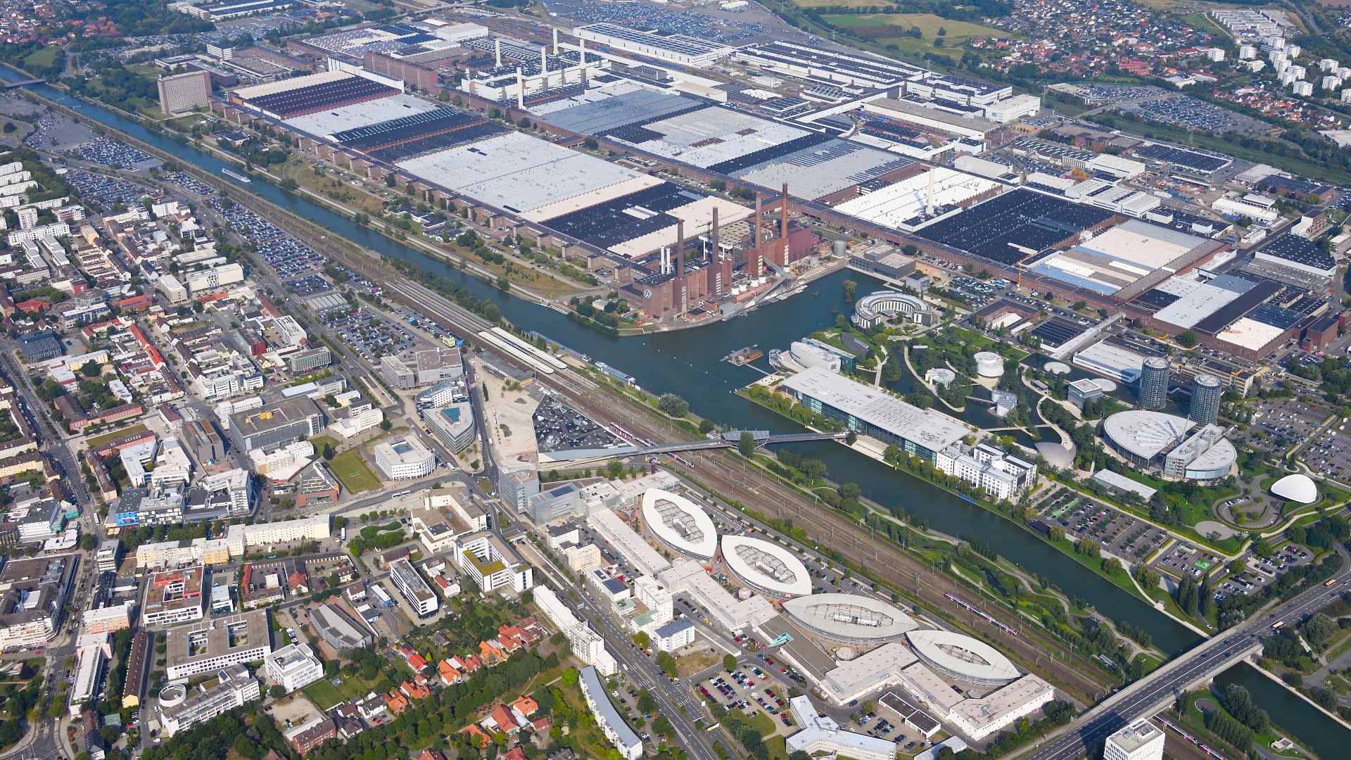 File:Aerial image of the Wolfsburg Volkswagen Plant (view from the southeast).jpg