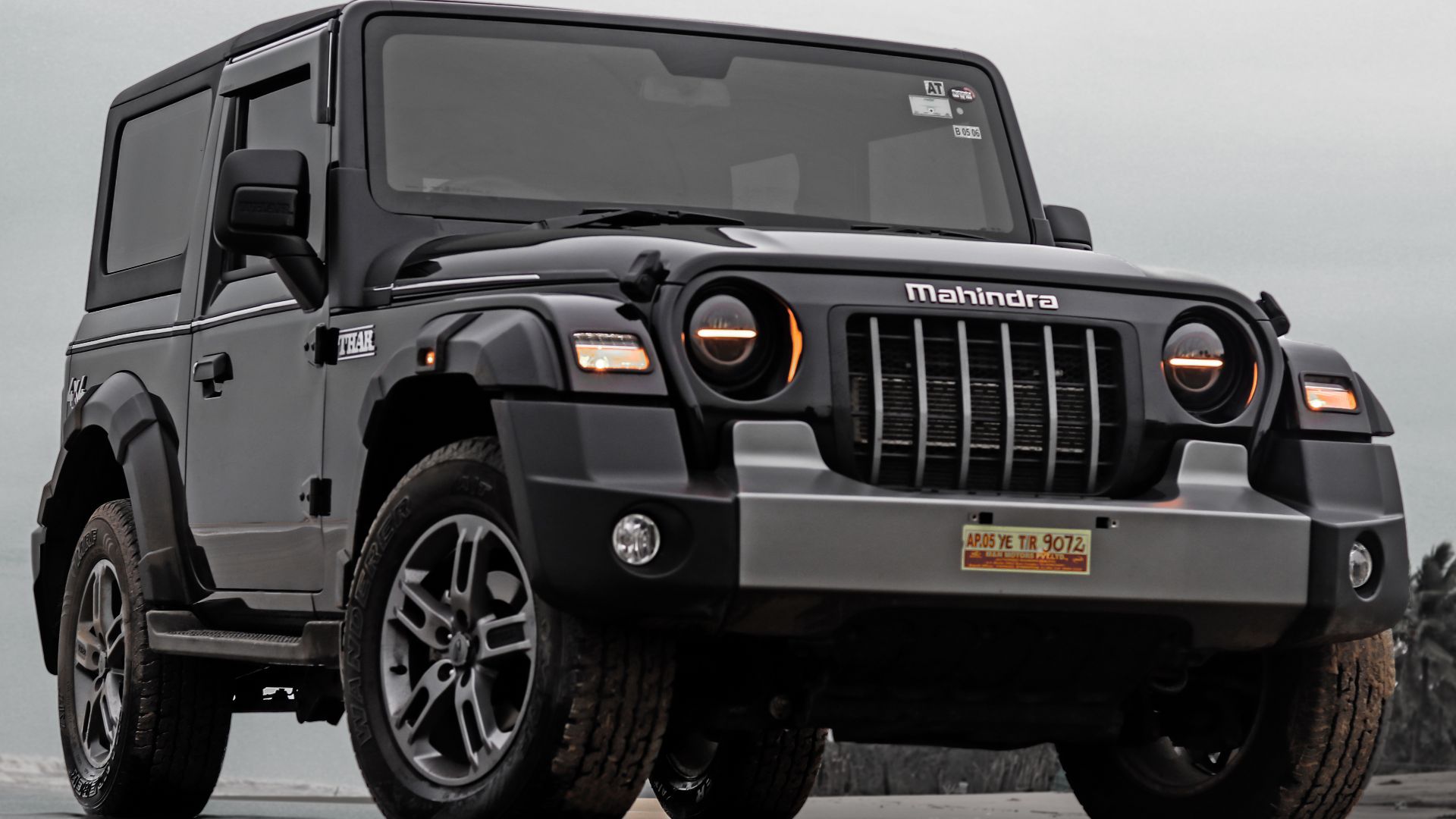 File:Mahindra Thar Photoshoot At Perupalem Beach (West Godavari District,AP,India ) Djdavid.jpg