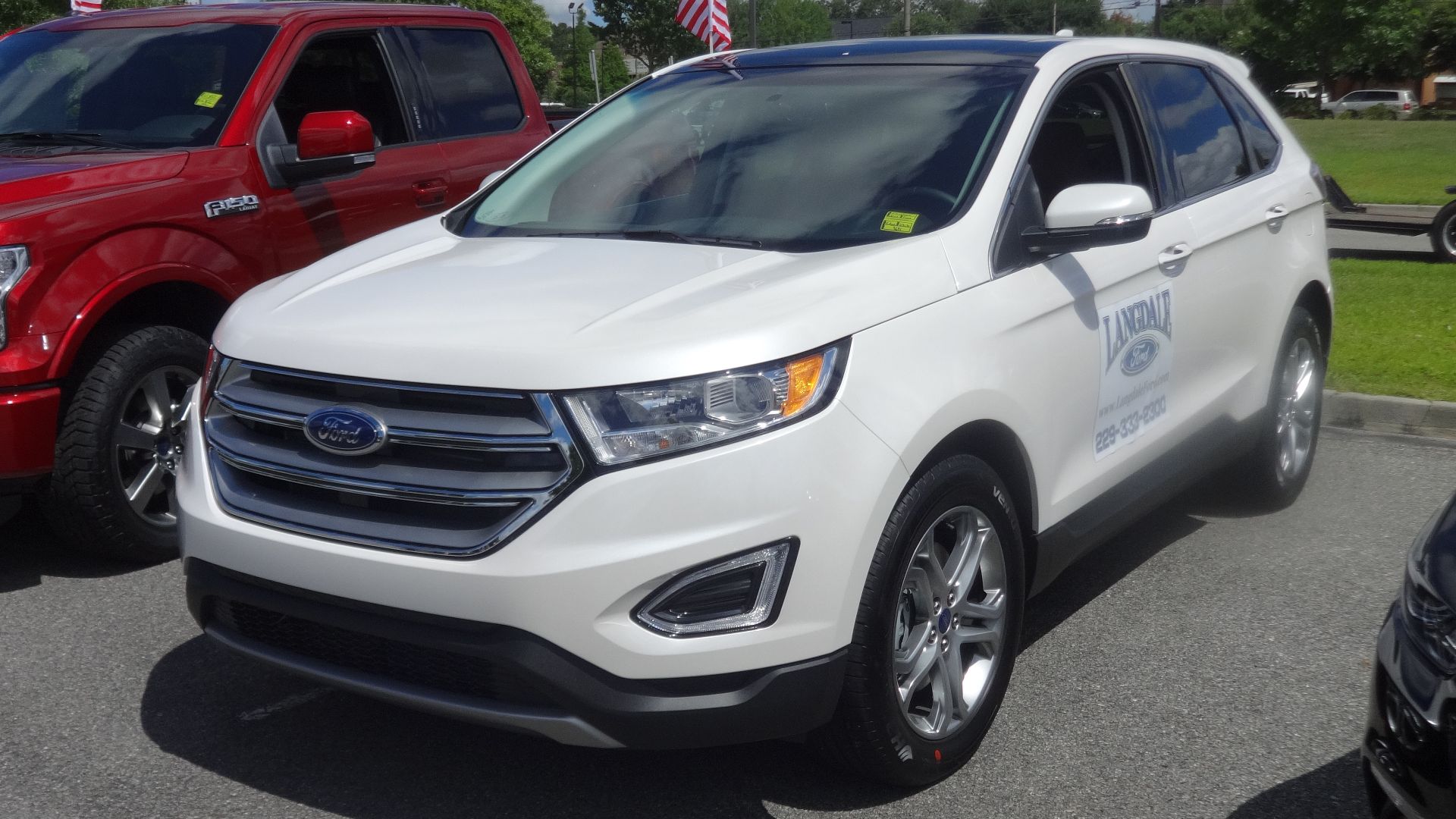 File:2015 Ford Edge Titanium, 9th Annual Super Cruise-in Valdosta.JPG