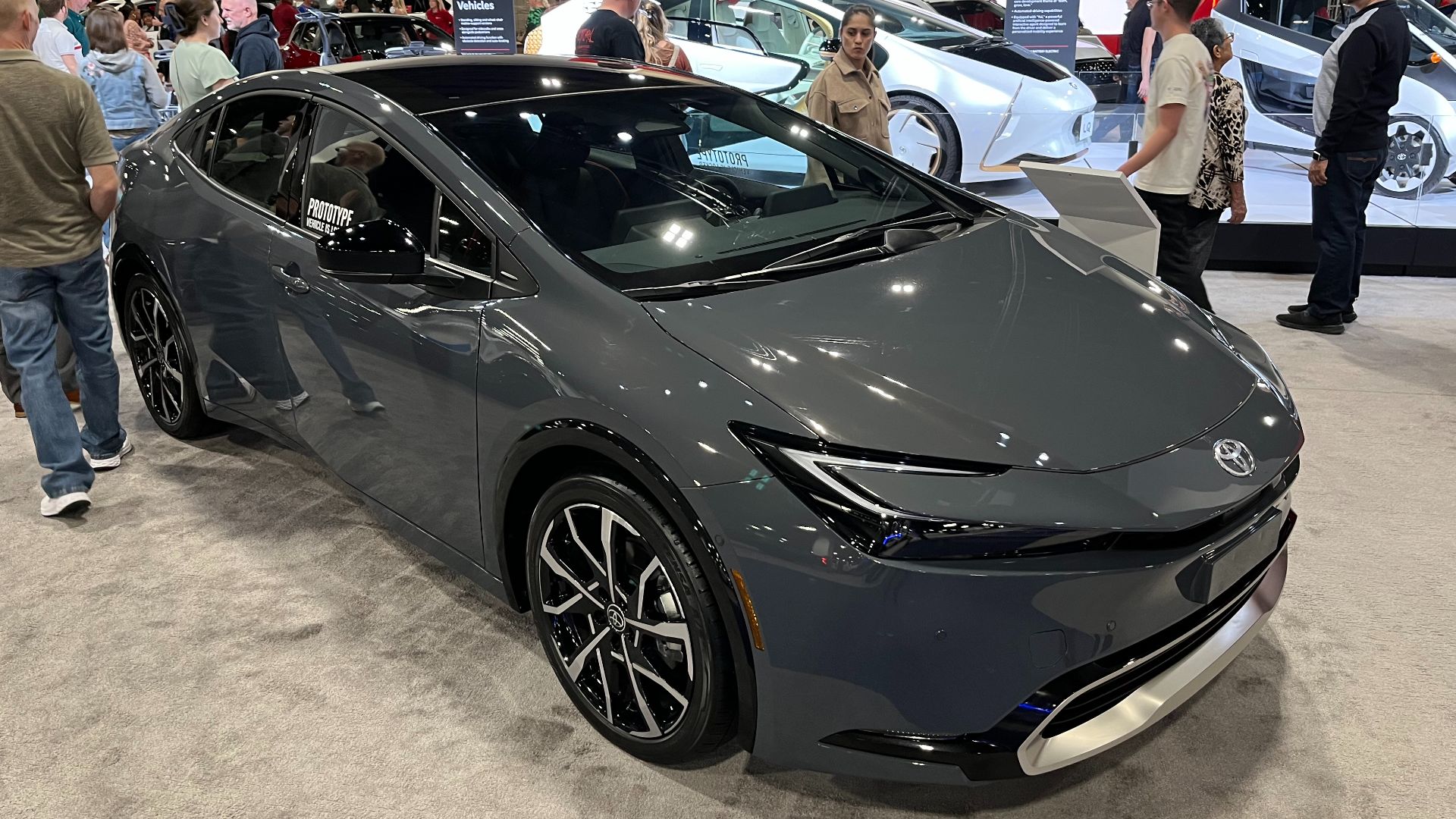 File:2023 Denver Auto Show Toyota Prius front quarter.jpg