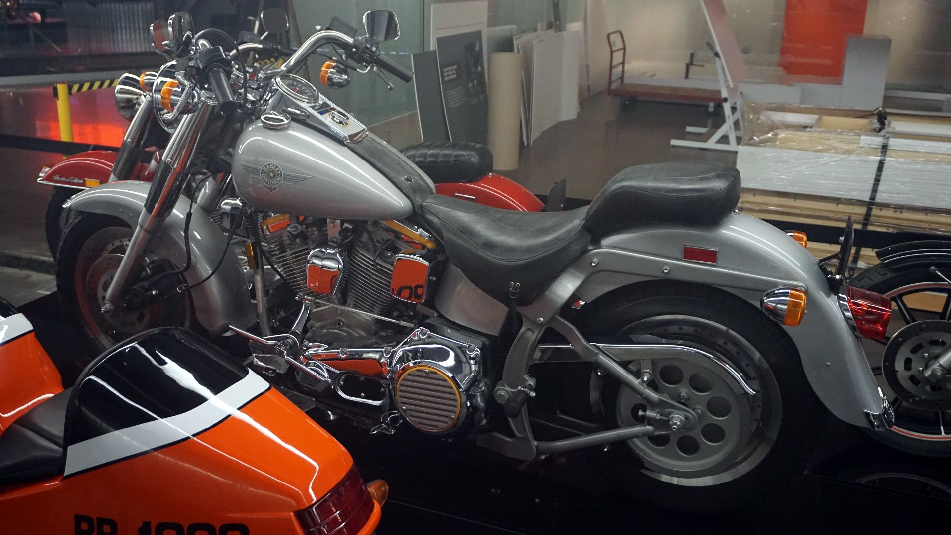 File:Harley-Davidson Museum May 2024 17 (1990 FLSTF Fat Boy--OHV V-Twin).jpg