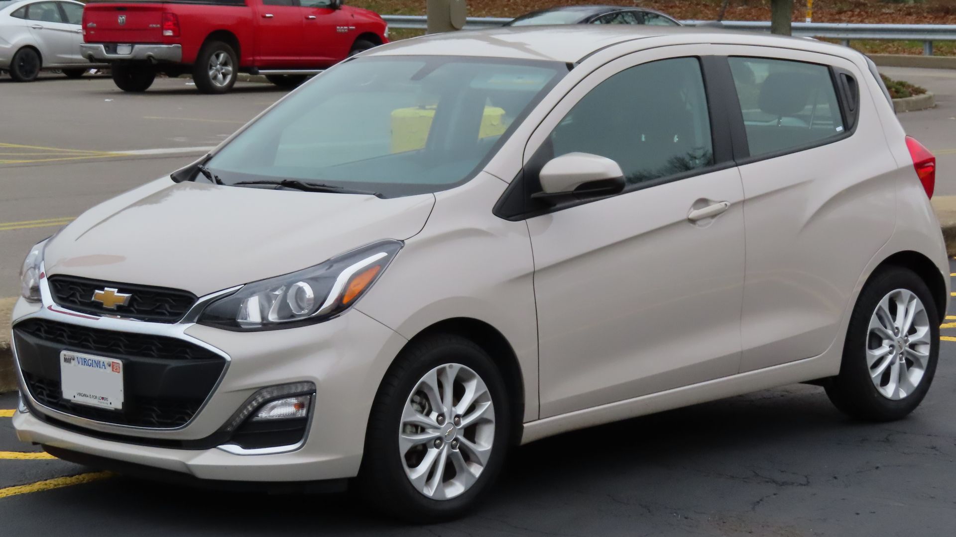 File:2021 Chevrolet Spark 1LT, front left, 11-15-2022.jpg