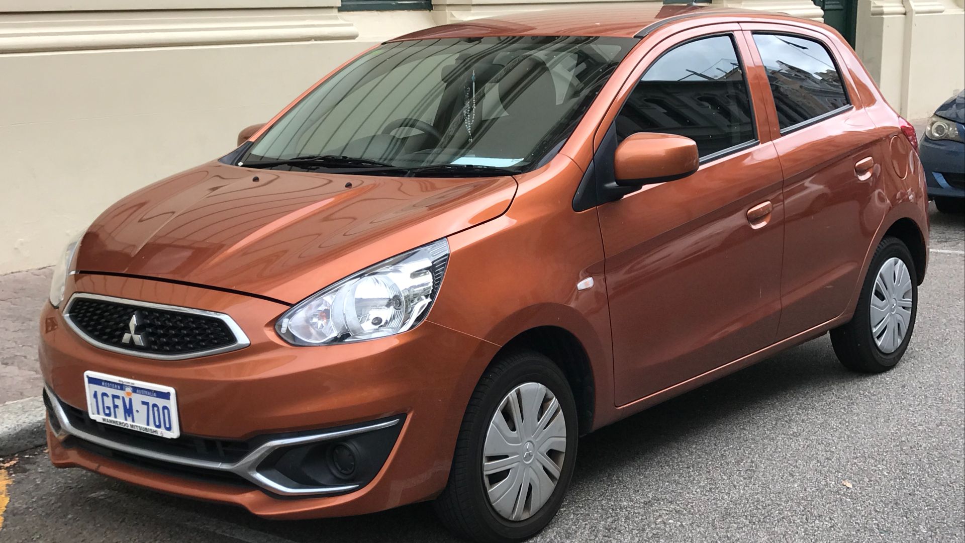 File:2017 Mitsubishi Mirage (LA MY17) ES hatchback (2018-04-24) 01.jpg