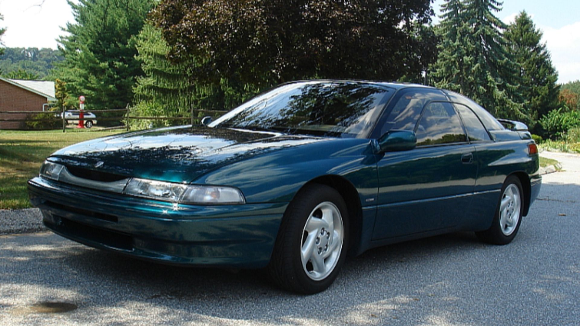 File:1996 Subaru SVX in Polo Green Pearl, front left.jpg