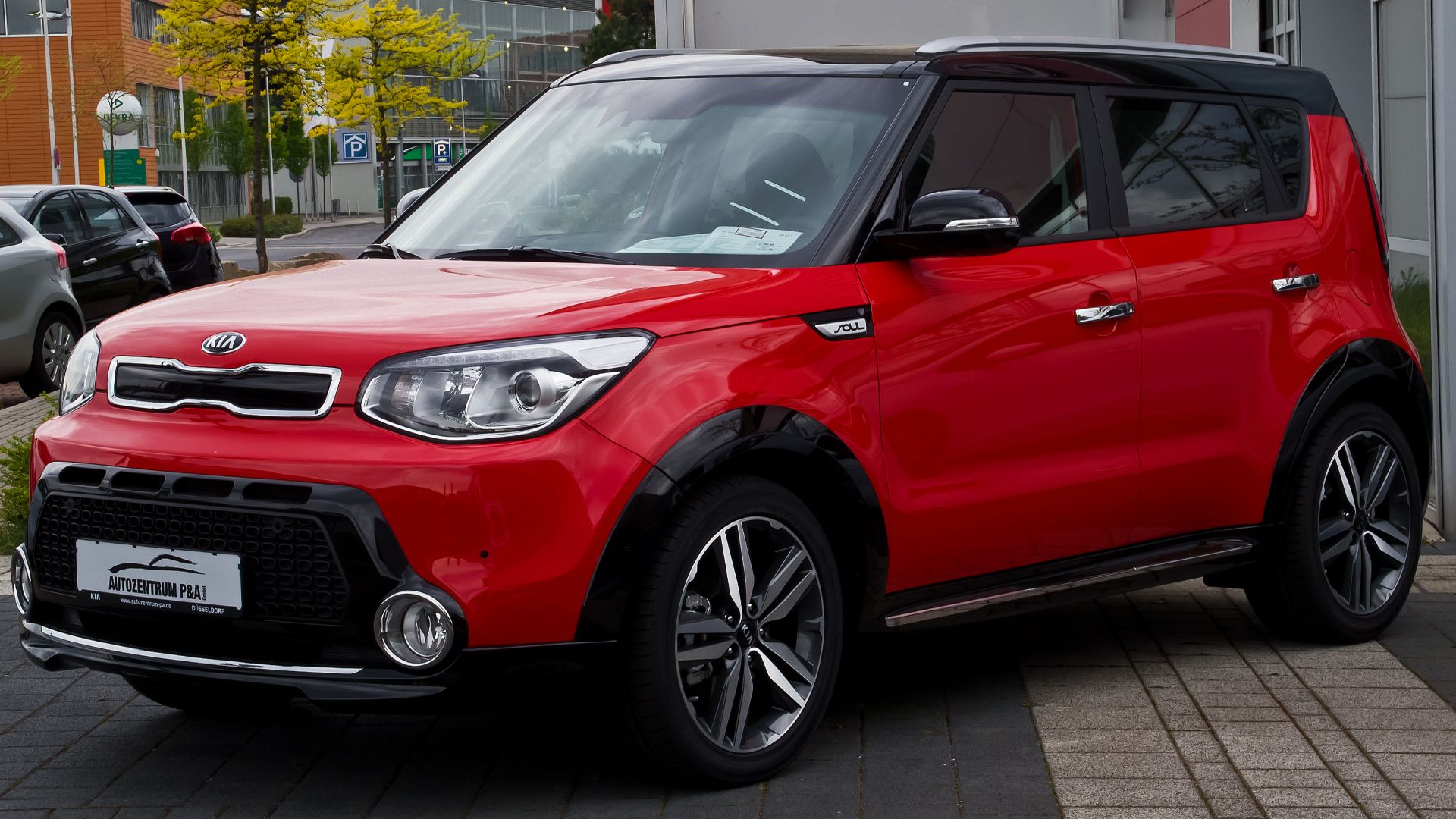 File:Kia Soul 1.6 GDI Spirit (II) – Frontansicht, 17. April 2014, Düsseldorf.jpg