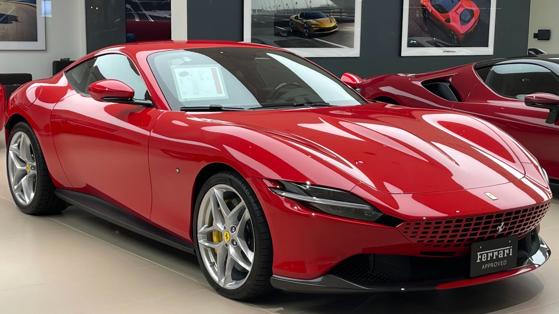 File:Red Ferrari Roma.jpg
