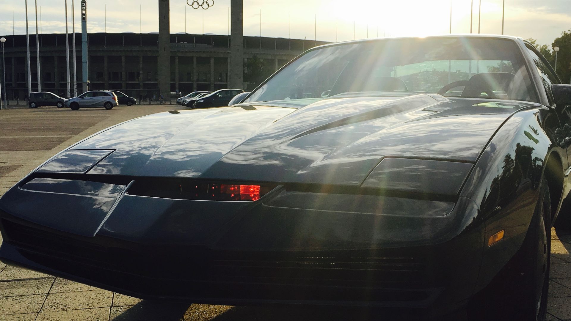 File:A black Pontiac Firebird Trans Am built to mimic KITT from the TV series Knight Rider.jpg