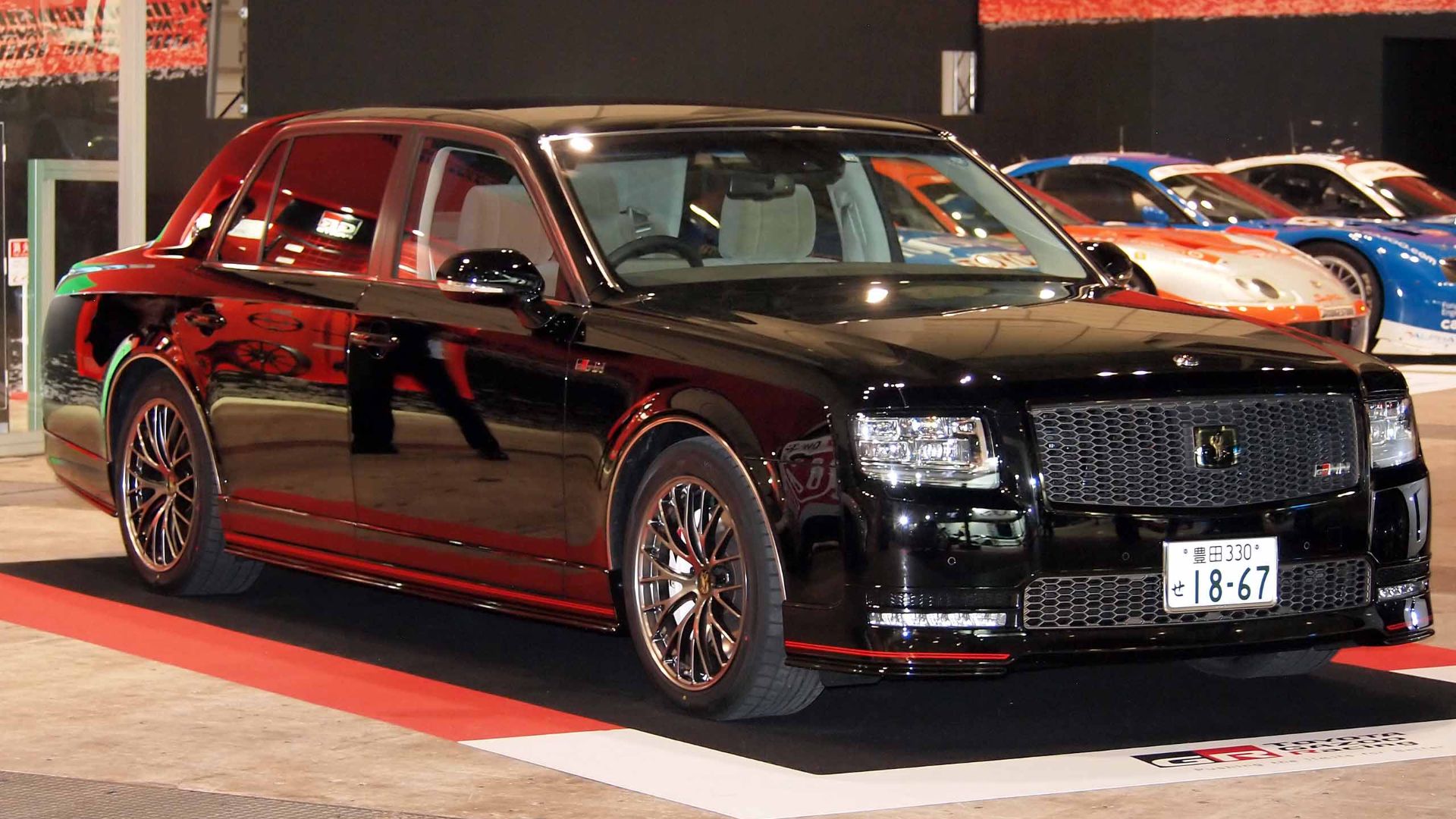 File:Toyota Century GRMN (Black) at Tokyo Auto Salon 2019.jpg