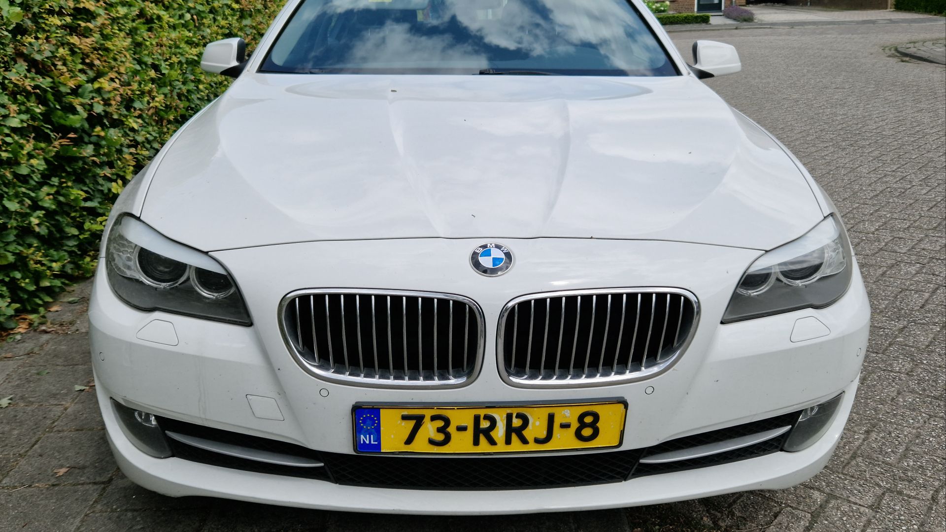 File:White BMW 5 Series F10 front view.jpg