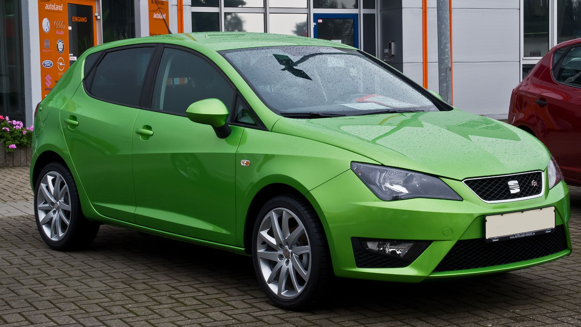 File:Seat Ibiza 1.2 TSI FR (6J, Facelift) – Frontansicht, 7. September 2013, Münster.jpg