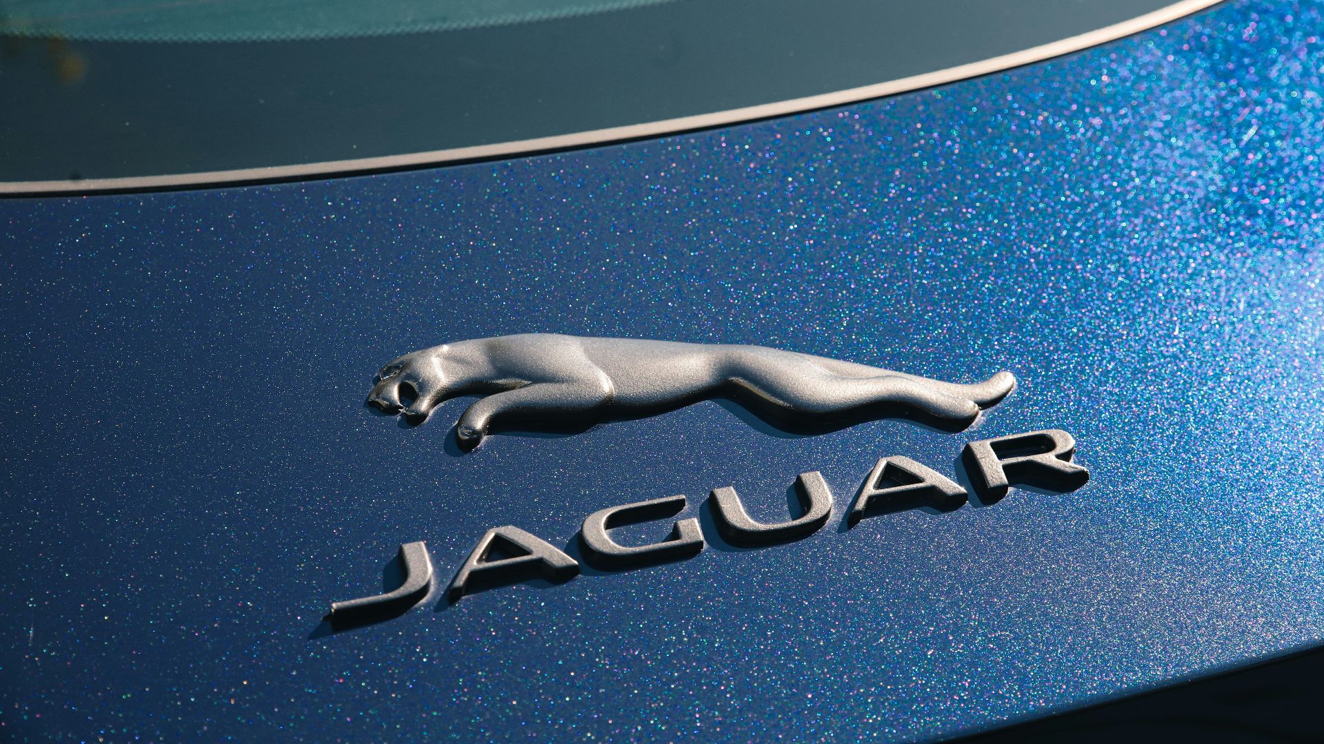 a close up of the emblem on a car