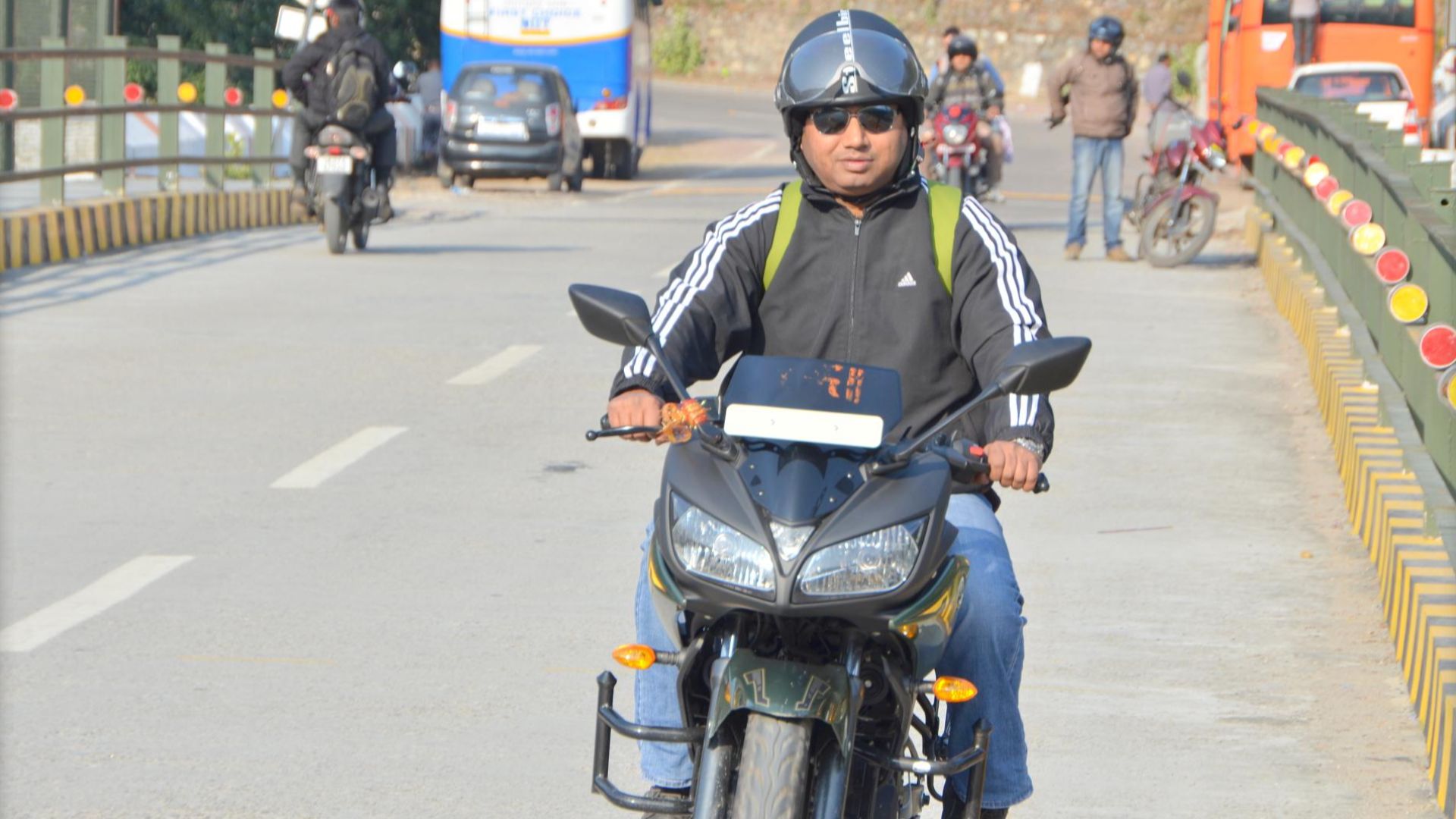 File:Man riding a motorcycle.jpg