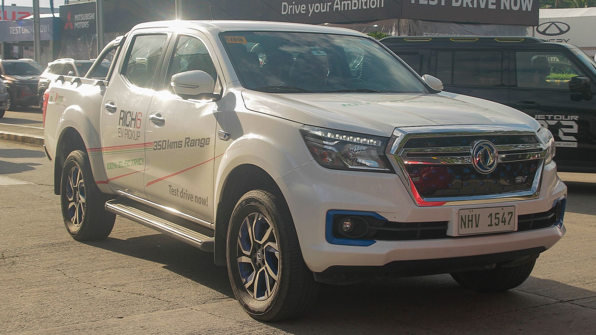 File:Dongfeng Rich 6 EV test drive unit front.jpg