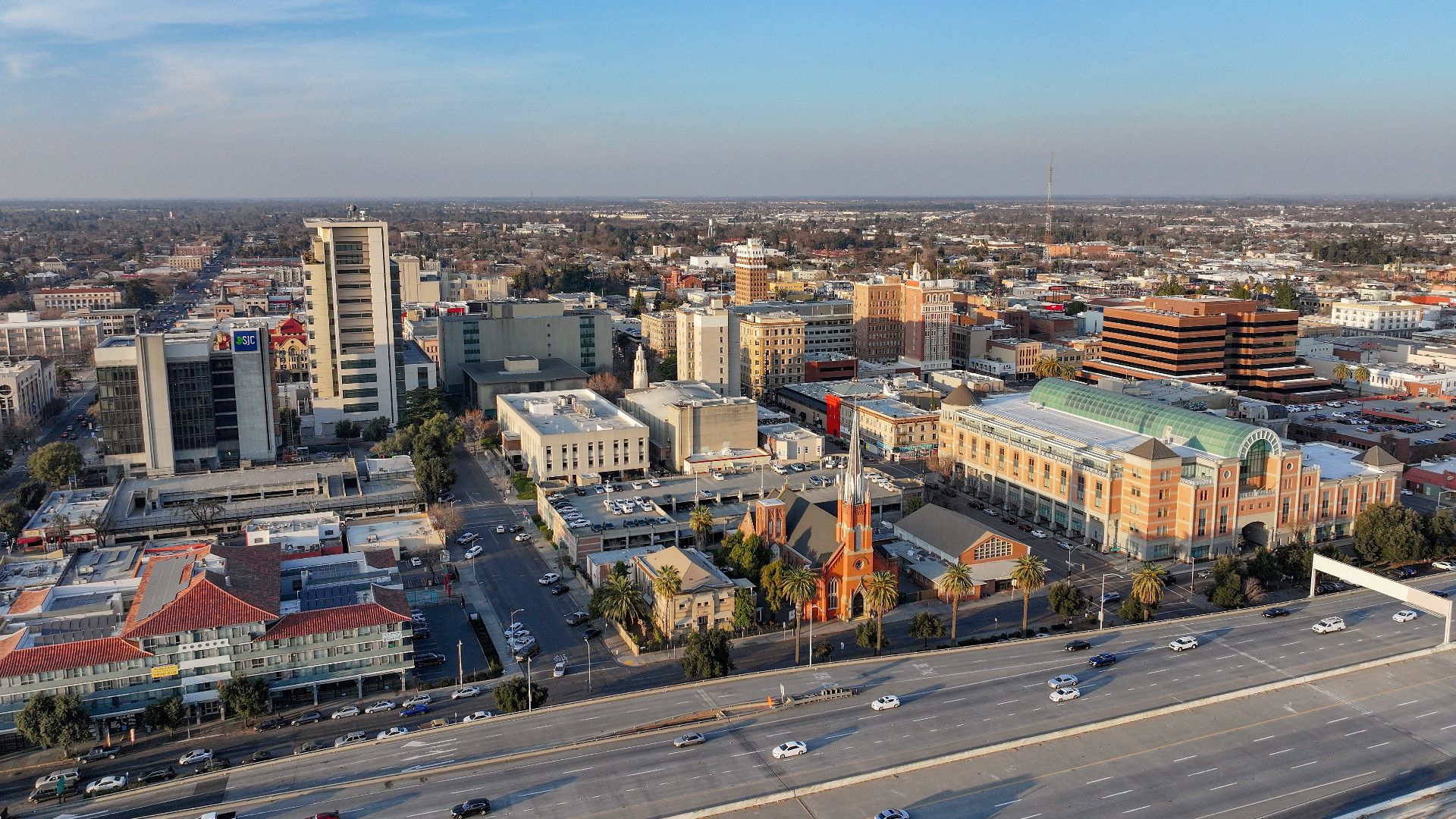 File:Aerial view of Stockton, California skyline.jpg