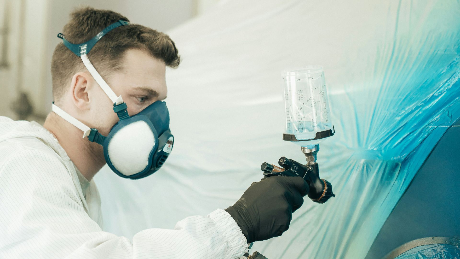 a doctor looking at a patient