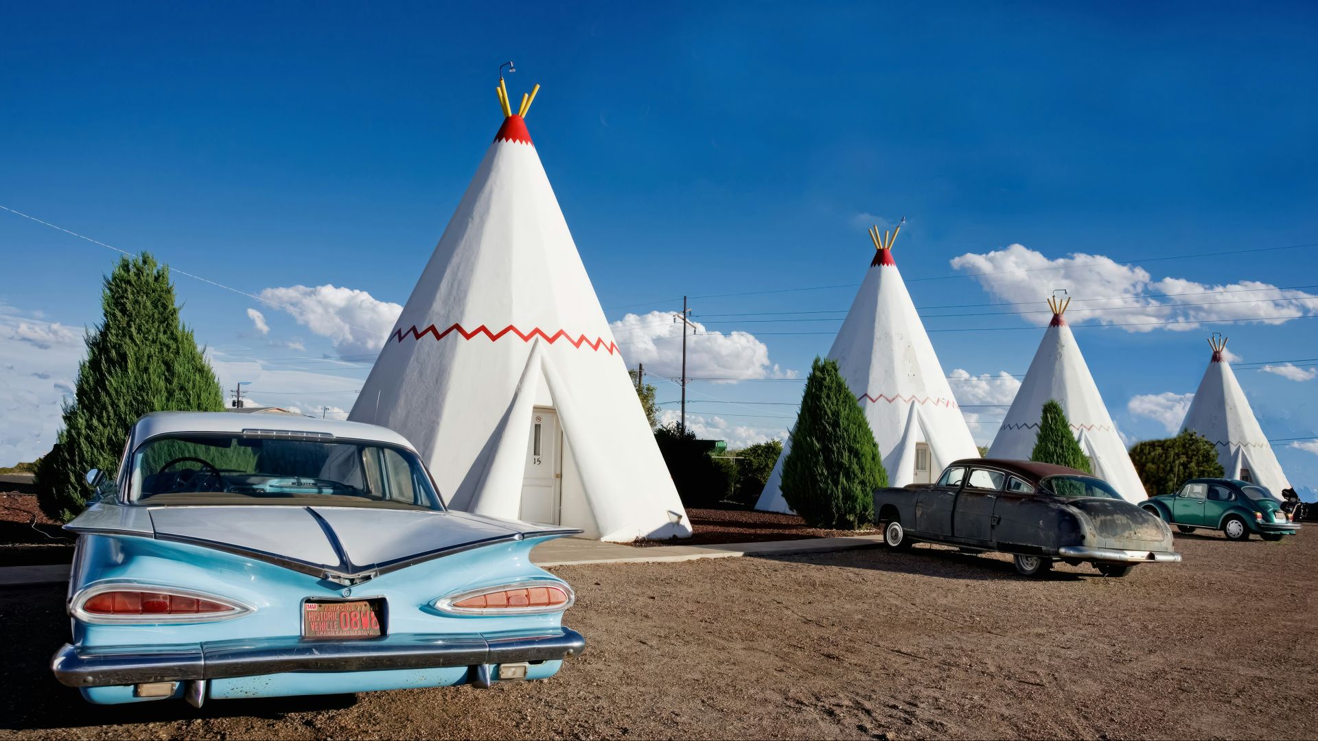 The Wigwam Motel on Old U.S. Route 66 in Holbrook, Arizona