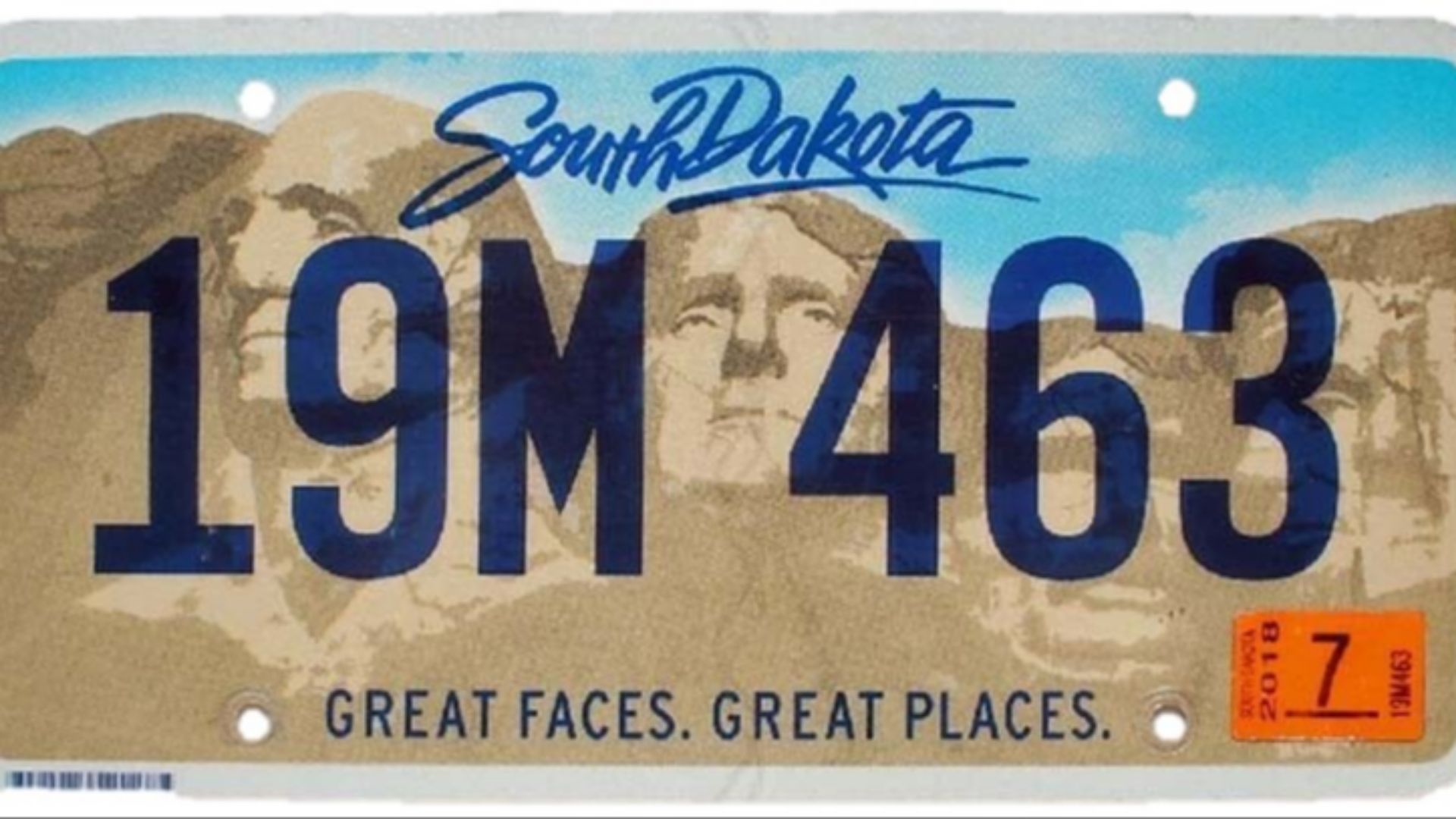 File:South Dakota 2018 License Plate.jpg