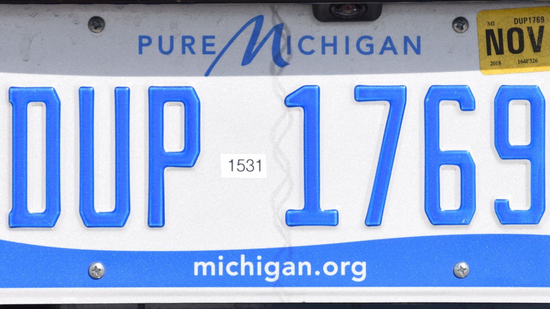 File:Michigan 2018 license plate (USA).jpg