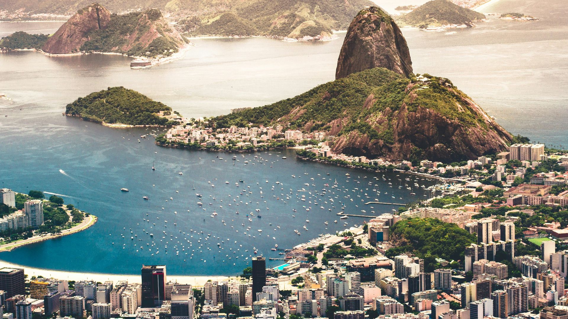 aerial photography of cityscape near sea