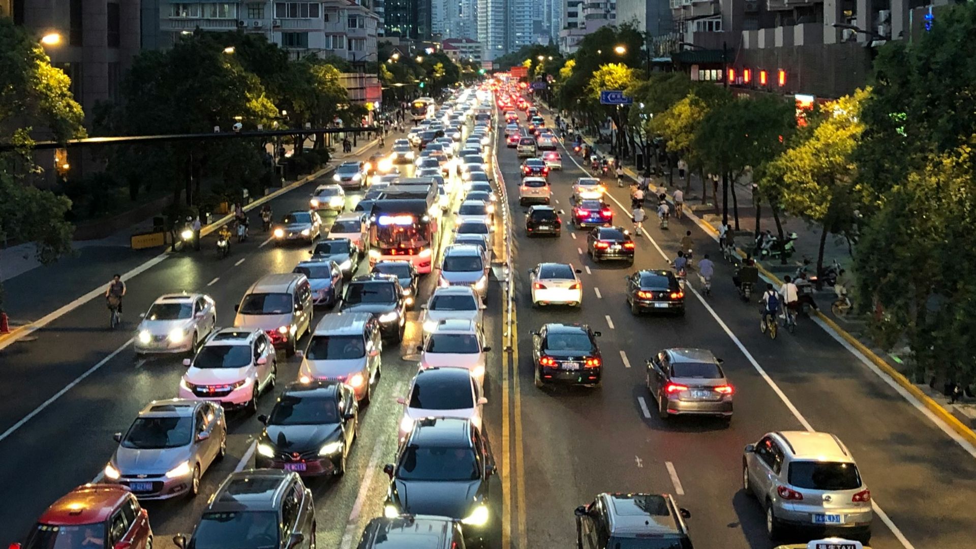 cars on road during daytime
