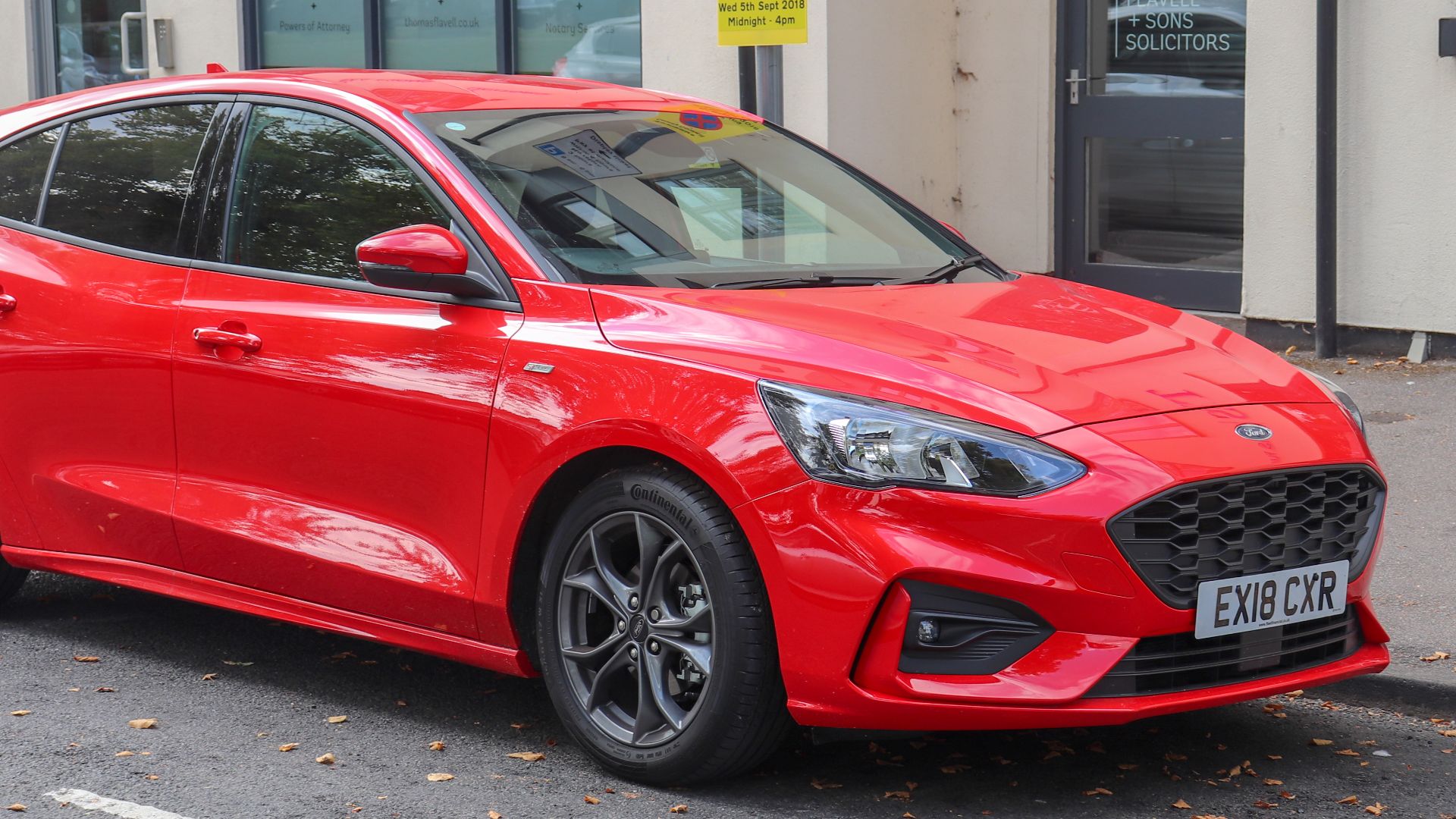 File:2018 Ford Focus ST-Line TDCi 1.5 Front.jpg