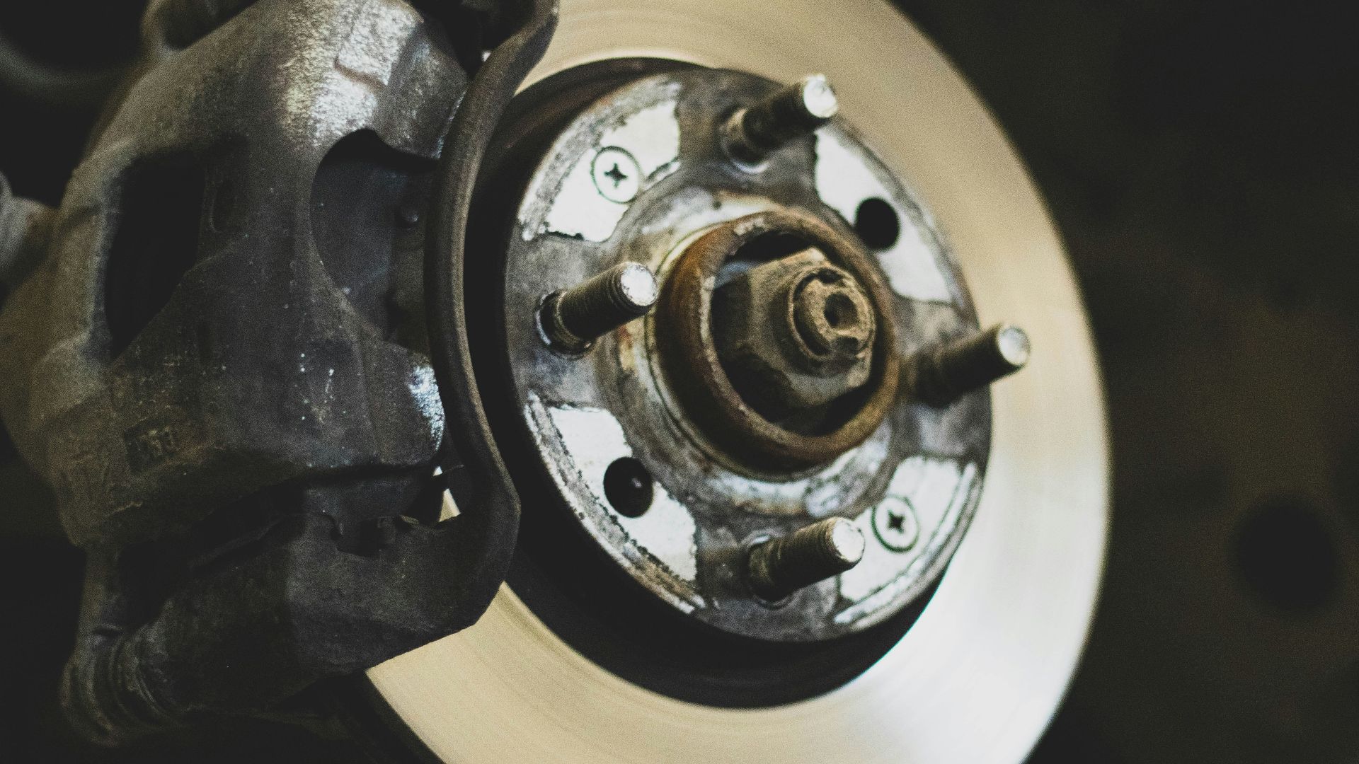 white and silver round device