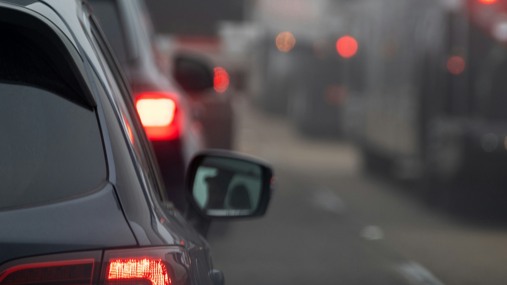 a group of cars on a street